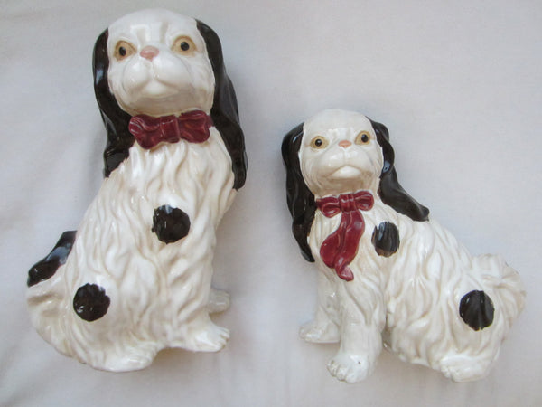 Staffordshire Style English Spaniels Cavalier Comforter Dogs