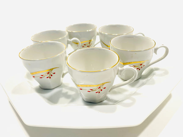 Tognana Espresso Cups Made in Italy Set of Six