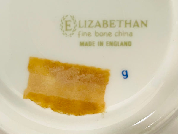 Elizabethan Fine Bone China Made In England Nautical Plate