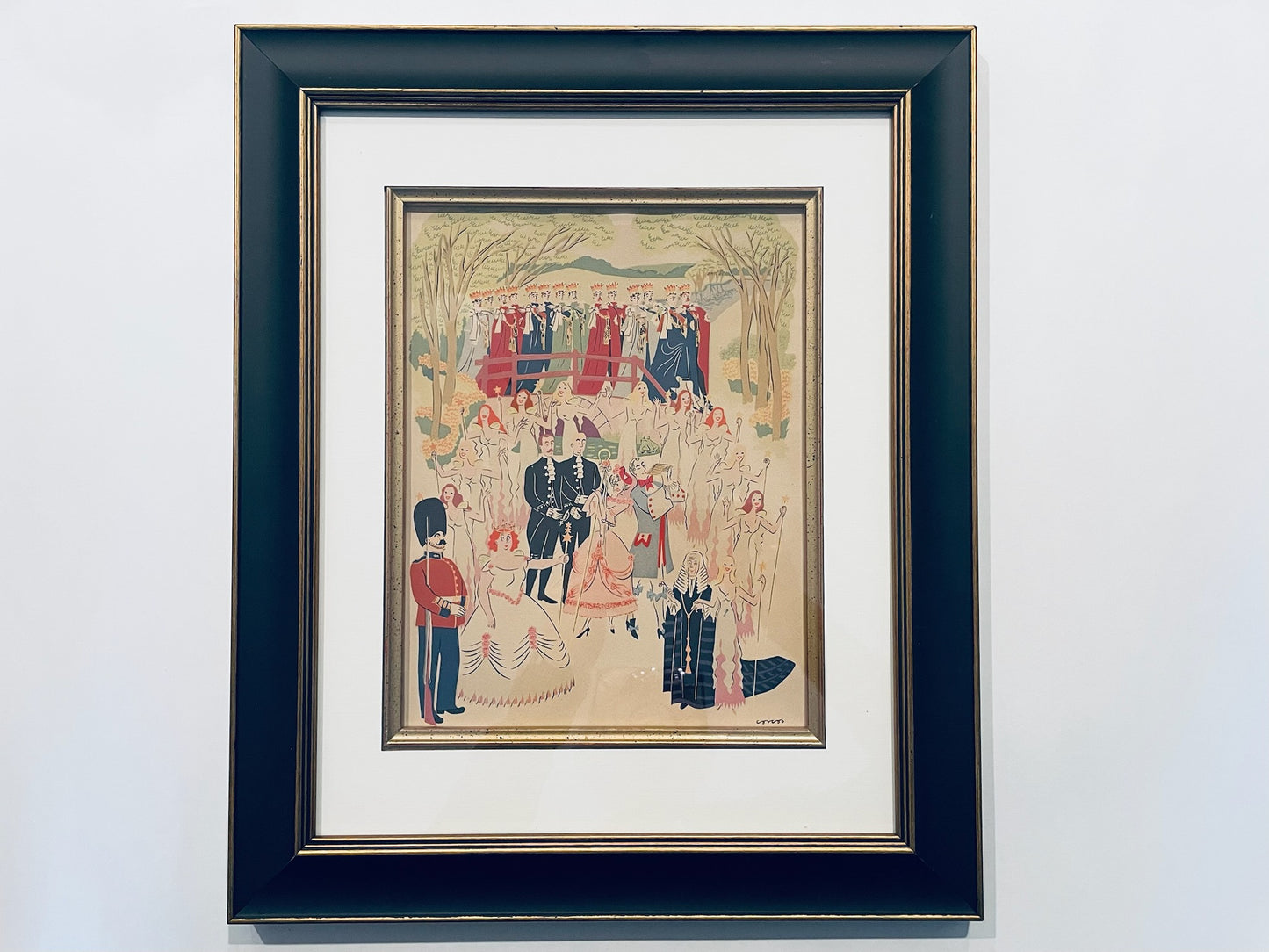 Gilbert and Sullivan Operetta Ruddigore Illustrated Print Lucille Corcos