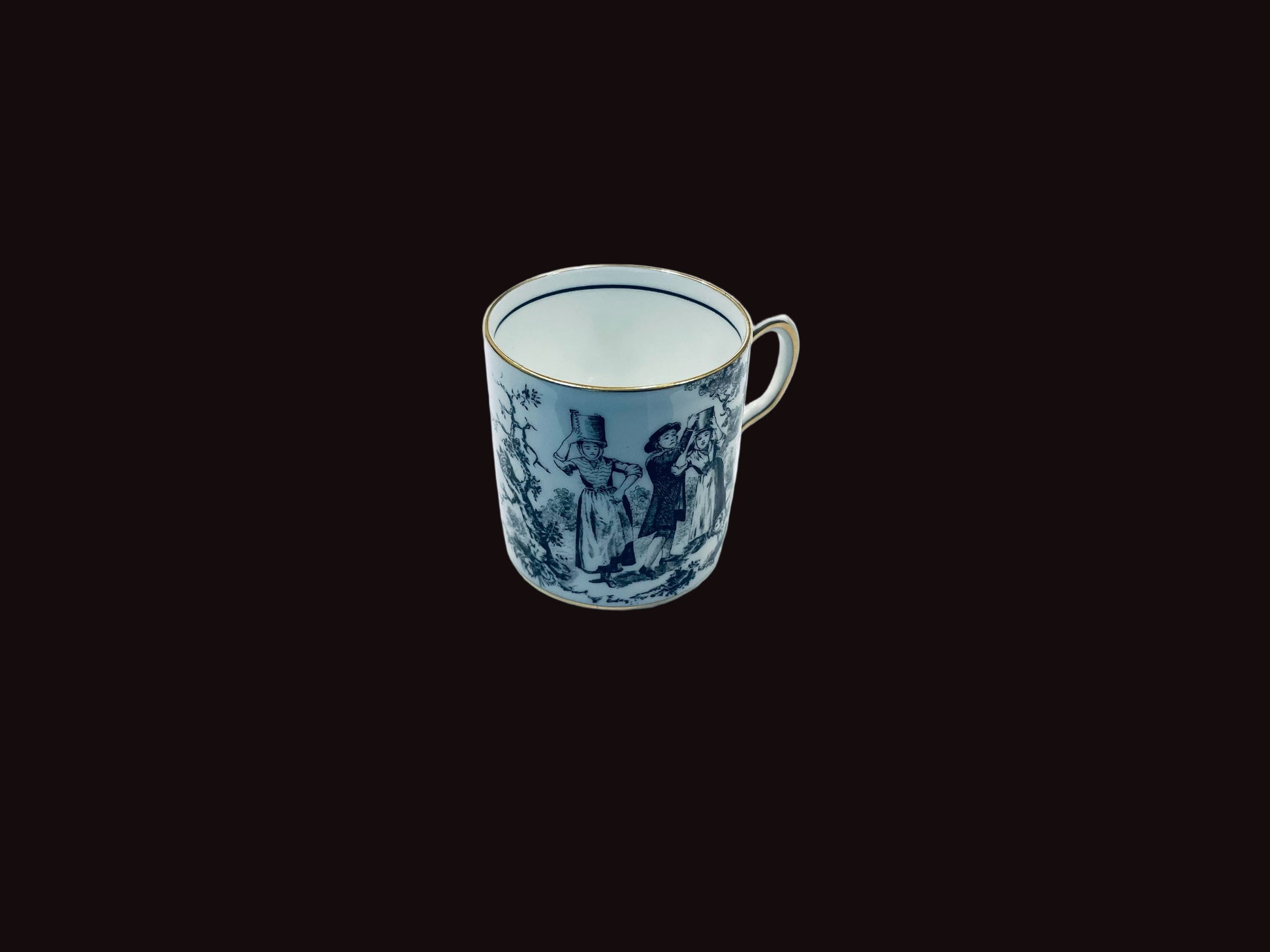 Royal Chelsea Made In England Fine Bone China Pheasant Miniature Cup