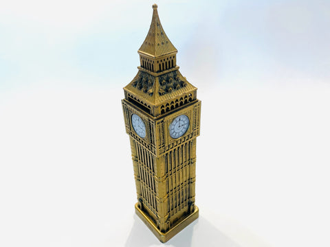 Big Ben London Golden Monument Decorative Statue 