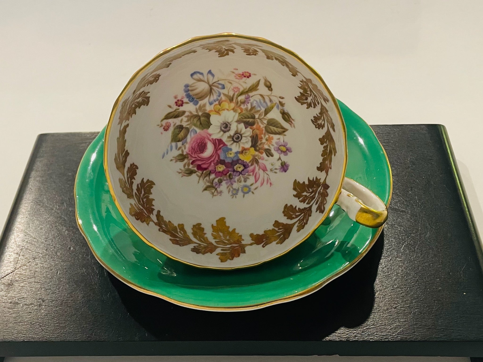 Aynsley England Fine Bone China English Tea Cup Saucer Aynsley England Fine Bone China English Tea Cup Saucer