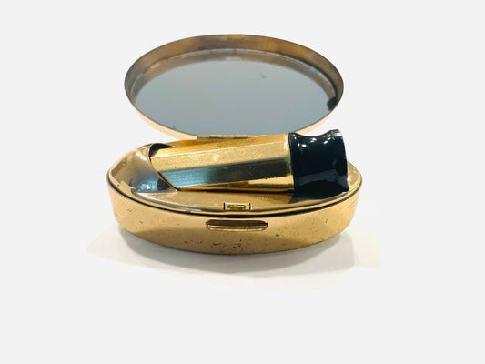 Max Factor Mid Century Mirrored Lipstick Compact 