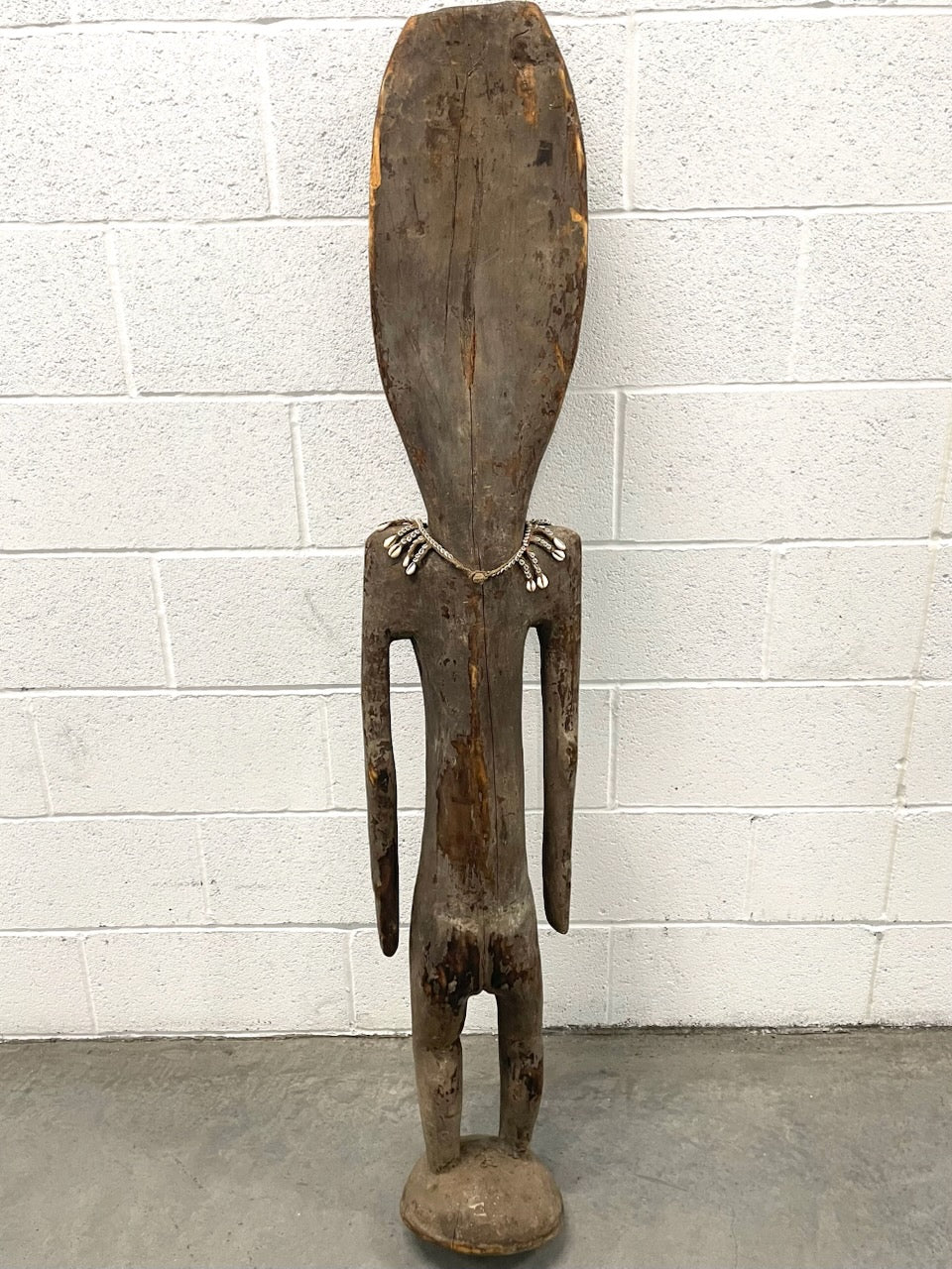 Folk Art African Style Tribal Figure Carving Baule Sculpture
