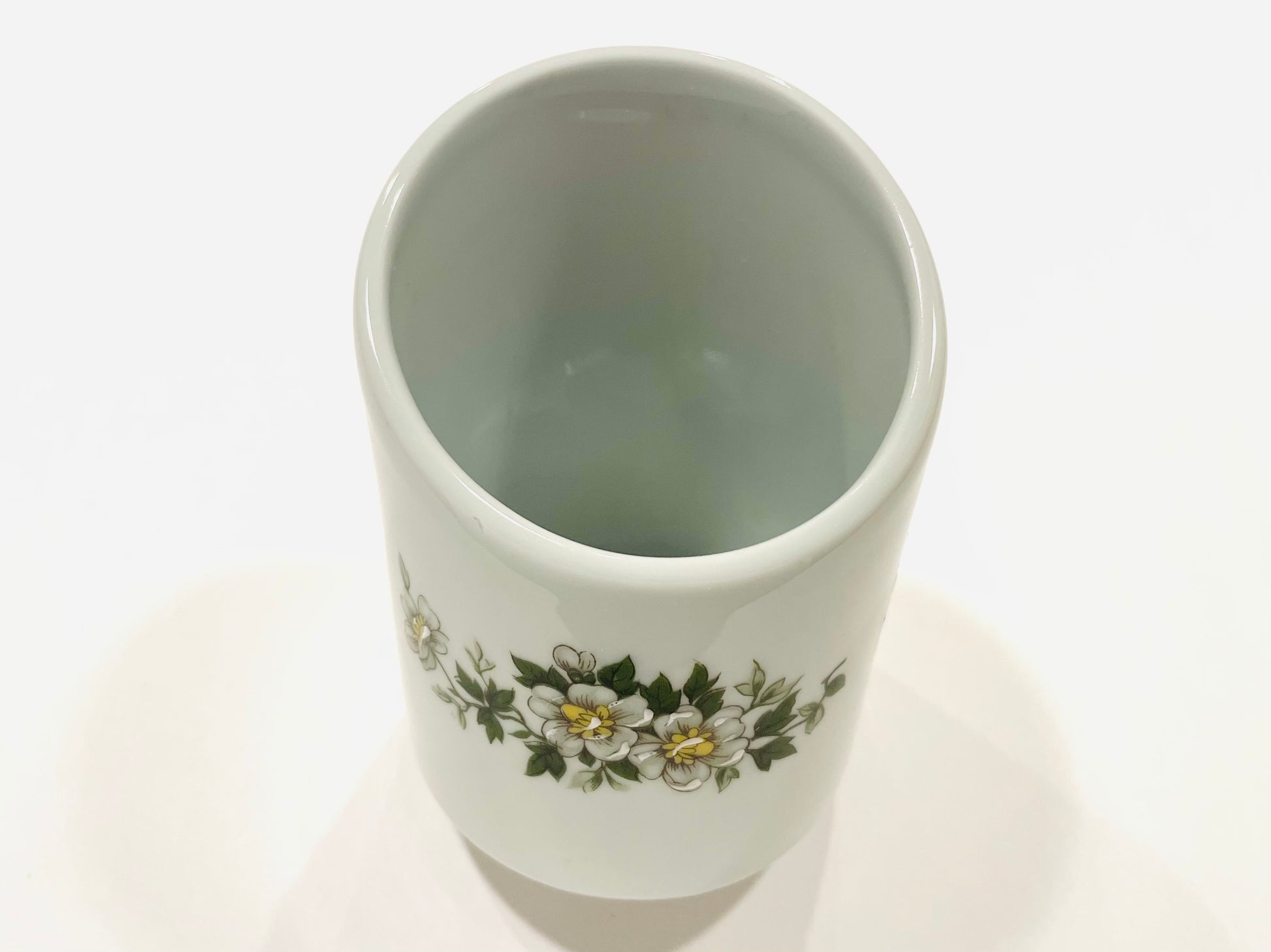Porcelain Artistique F M Limoges France Desk Set Floral Enameling