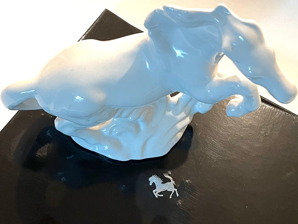 Keiser Attribute Equestrian Porcelain Wild Running Horse Statue