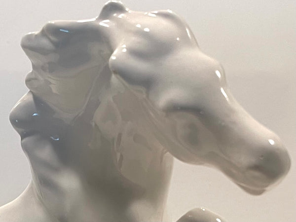 Keiser Attribute Equestrian Porcelain Wild Running Horse Statue