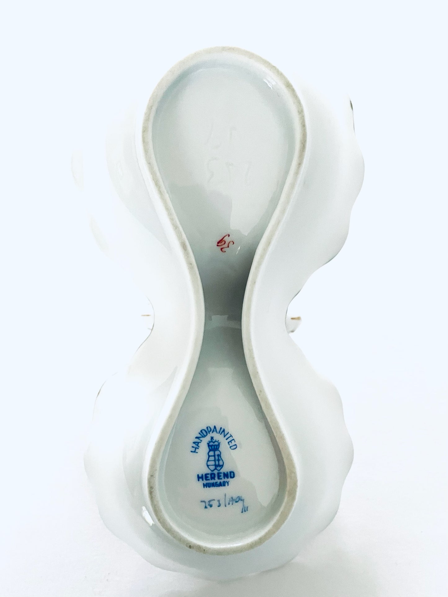 Herend Chinese Bouquet Serving Platter W Twin Open Salt Pepper