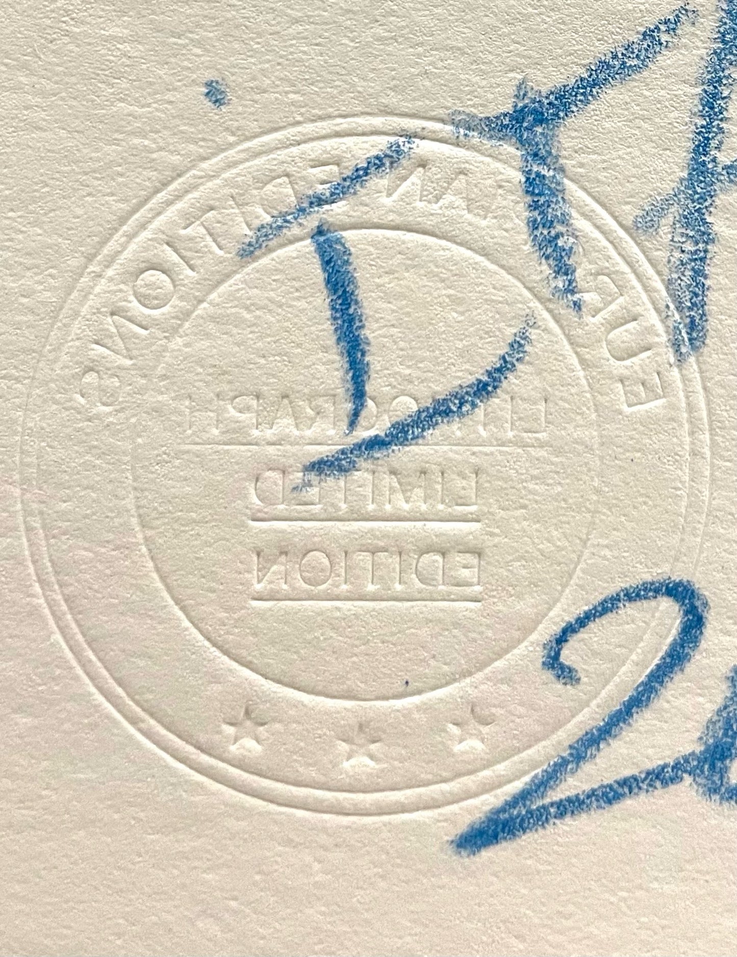 Melting Clock Surrealist Lithograph Attribute Salvador Dali