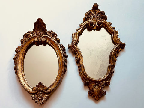 Italian Rococo Style Mirrors Made In Italy