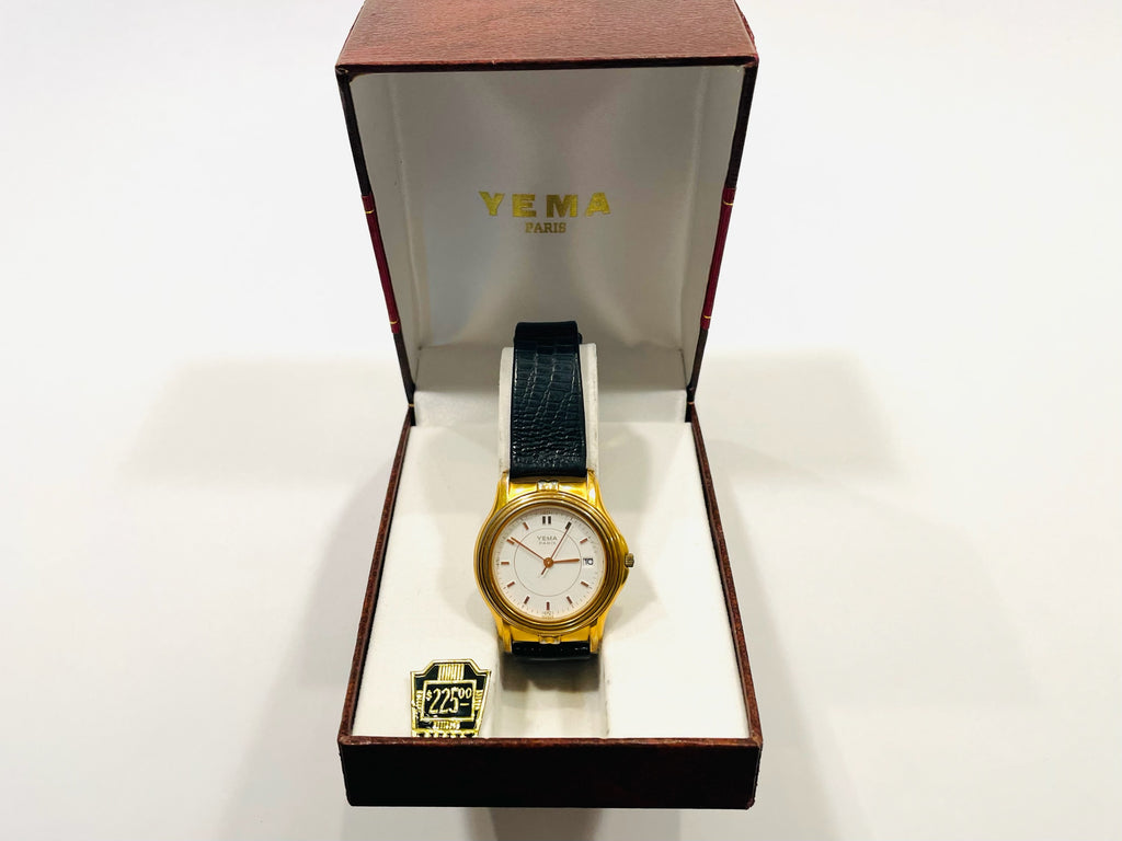 Yema Paris Wrist Watch Quartz in Original Case – Designer  display picture 3