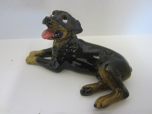Roscoe Kittys Kennel Hand Decorated Ceramic Dog
