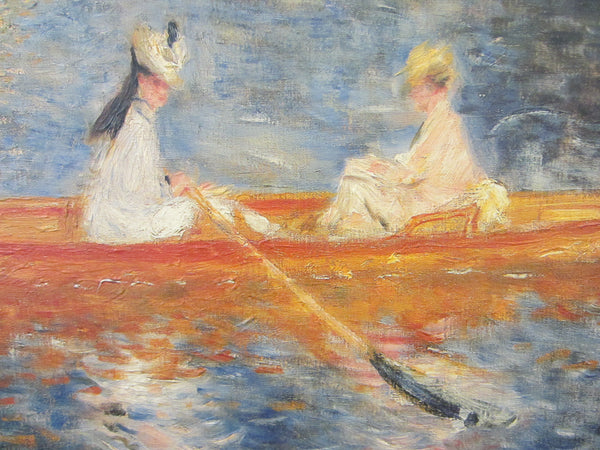 Pierre Auguste Renoir Rendering Impressionist Seascape Canvas Art
