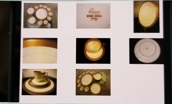 Robinsons California Bone China Grandeur Japan Short Dinner Set