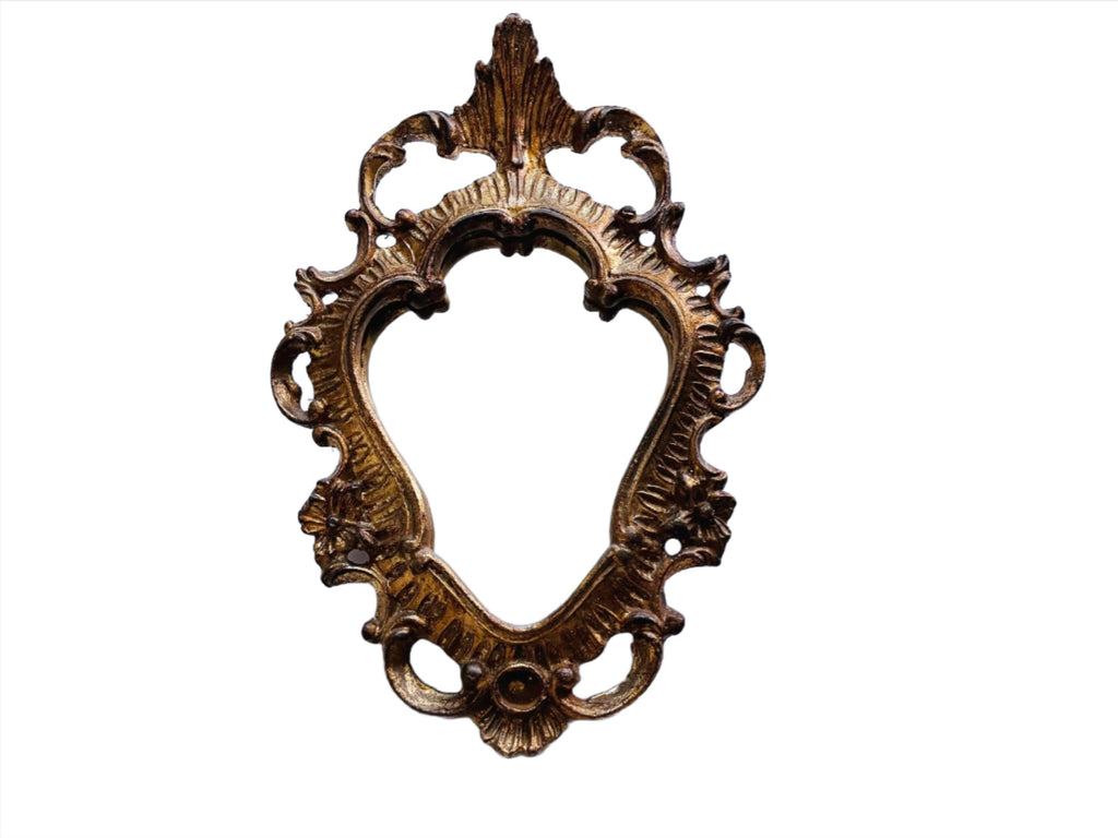 Rococo Style Gilt Mirror Dorato a mano Made In Italy