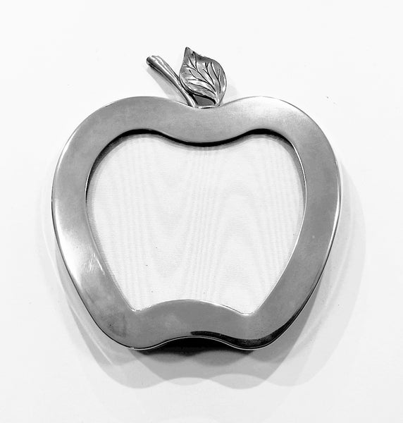 Tiffany Silver Plated Stemmed Apple Photo Frame