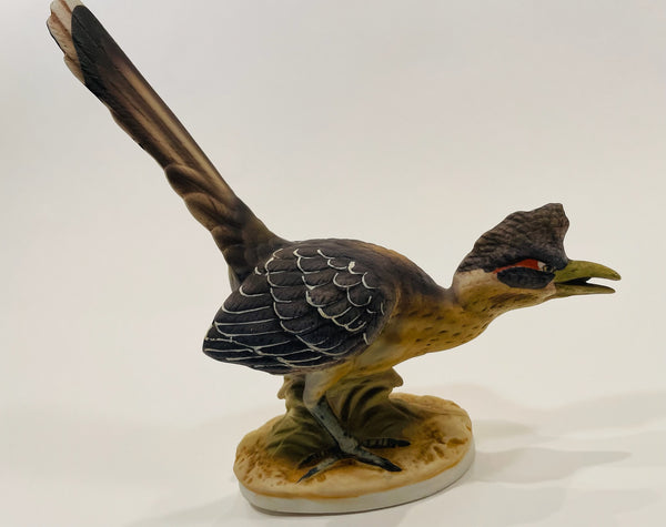 Lefton China Exotic Road Runner Hand Painted Japan Exclusive Statue