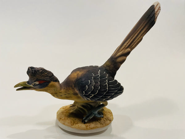 Lefton China Exotic Road Runner Hand Painted Japan Exclusive Statue