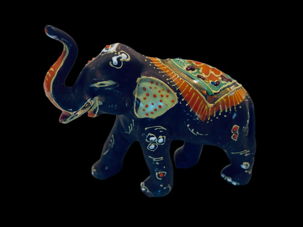 Japanese Moriage Style Hand Decorated Elephant