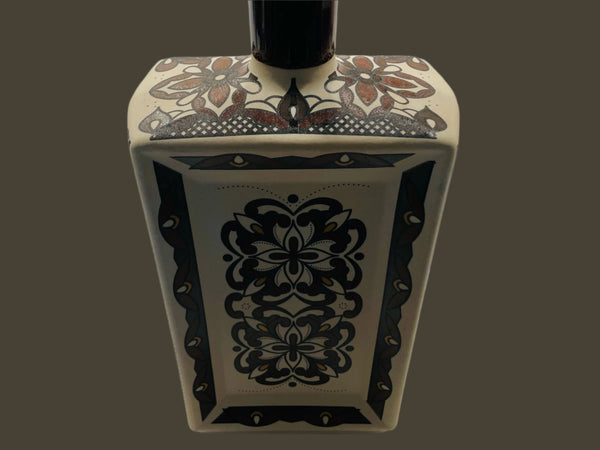 Dos Artes Anejo Hand Painted Empty Ceramic Decanter