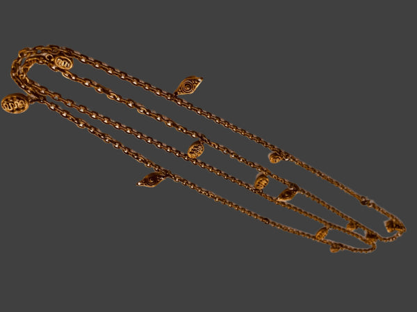 Charmed Vintage Golden Link Chain Necklace