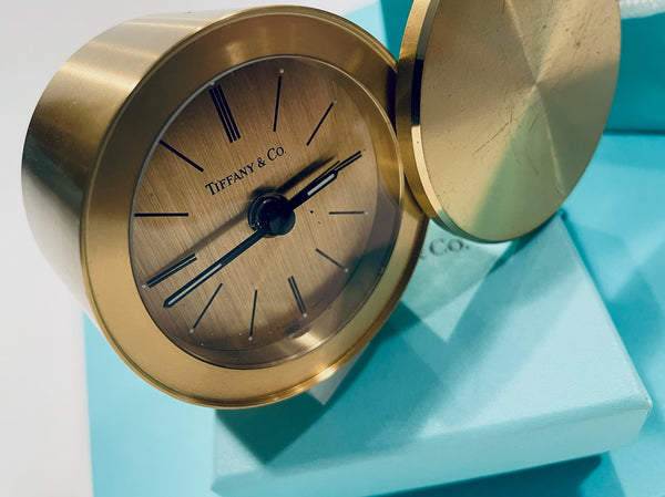 Tiffany Co Swiss Made Quartz Desk Clock