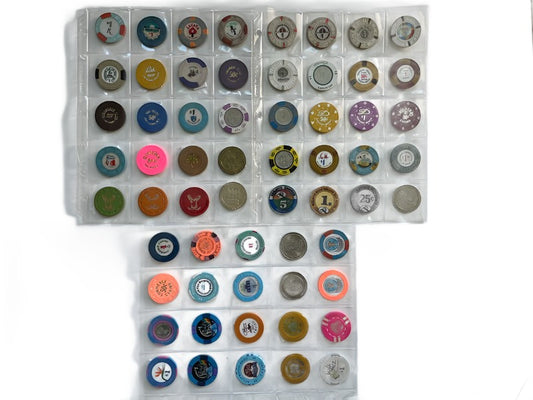 Collectible International Las Vegas California Casino Chips Tokens Suite