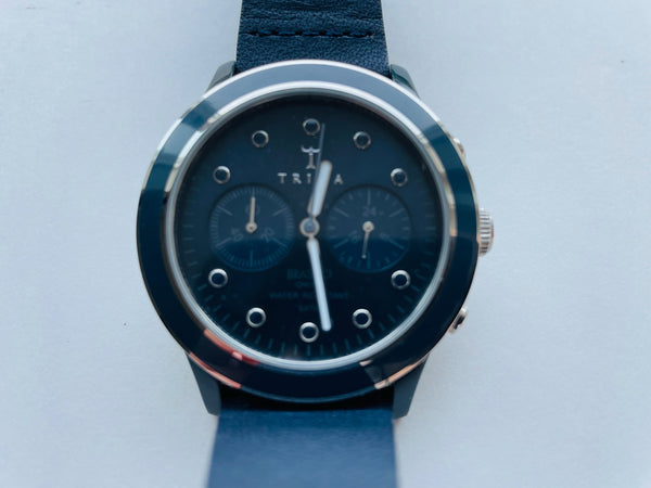Triwa Designed In Stockholm Swedish Black Unisex Wrist Watch