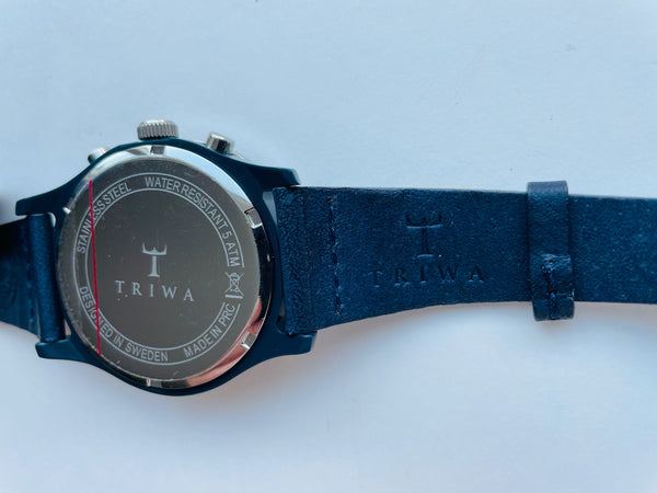 Triwa Designed In Stockholm Swedish Black Unisex Wrist Watch