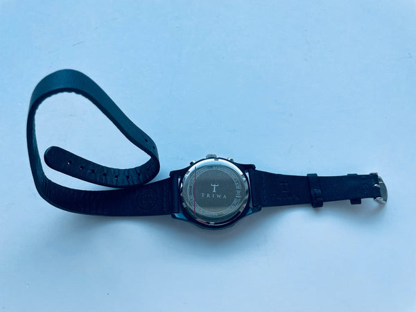 Triwa Designed In Stockholm Swedish Black Unisex Wrist Watch