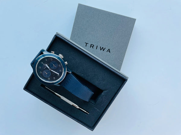 Triwa Designed In Stockholm Swedish Black Unisex Wrist Watch