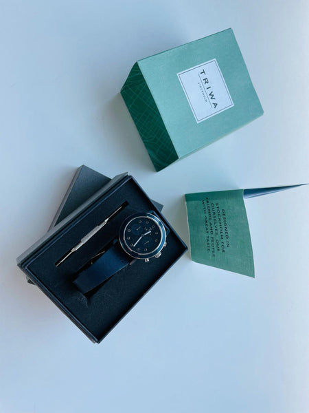 Triwa Designed In Stockholm Swedish Black Unisex Wrist Watch