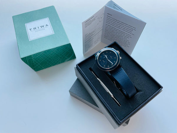 Triwa Designed In Stockholm Swedish Black Unisex Wrist Watch