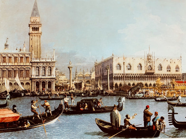 The Bucintoro Venice Di S Marco Ceremonial The Medici Society 1965 London Print