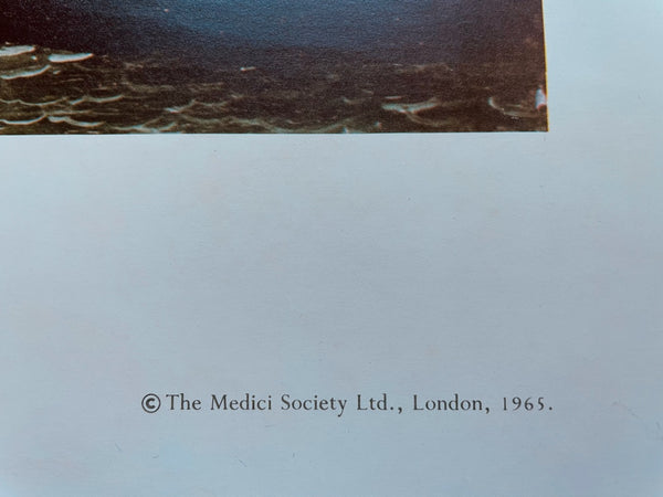 The Bucintoro Venice Di S Marco Ceremonial The Medici Society 1965 London Print
