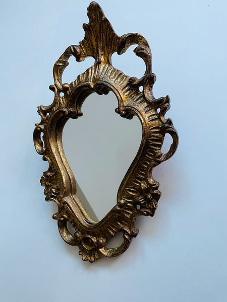 Rococo Style Gilt Mirror Dorato a mano Made In Italy