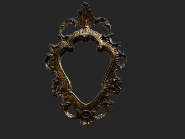 Rococo Style Gilt Mirror Dorato a mano Made In Italy