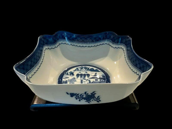 Mottahedeh Vista Alegre Portugal Transfer Blue White Bowl