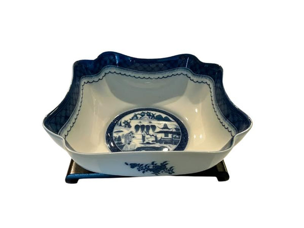 Mottahedeh Vista Alegre Portugal Transfer Blue White Bowl 