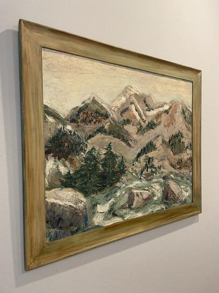 G Waggoner Landscape Forest Scene Oil On Panel Signed Painting