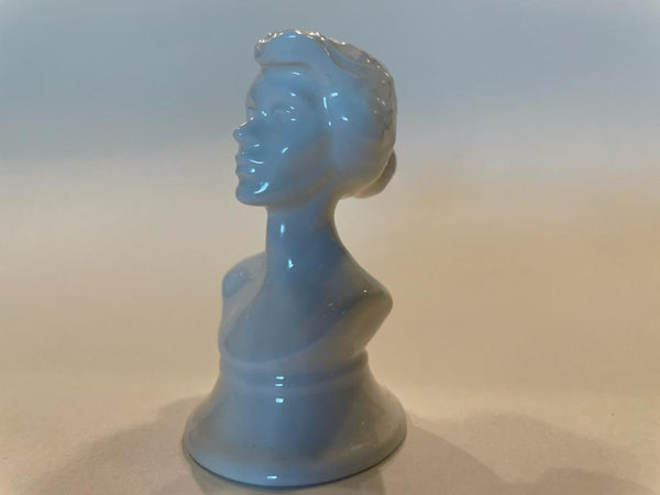 Royal Doulton England Bone China White Portrait Miniature Bust
