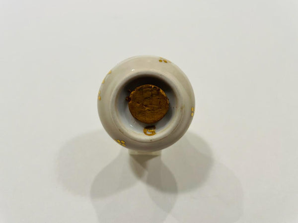 Germany Brief Set Candy Bowls Salt Shaker Cream Jar Gold Flowers