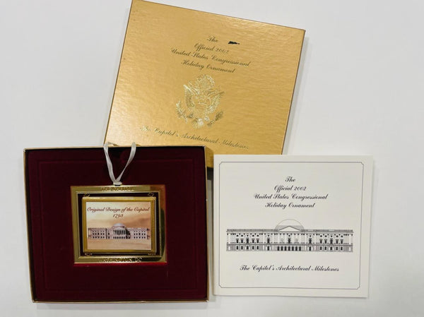 The Official 2002 United States Congressional Holiday Pictorial Ornament