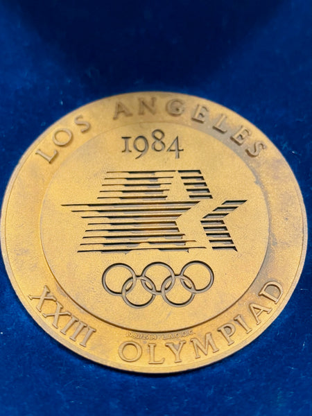 Los Angeles Commemorative Bronze Medal 1984 XXIII Olympiad