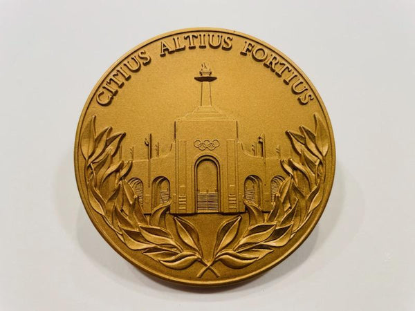 Los Angeles Commemorative Bronze Medal 1984 XXIII Olympiad