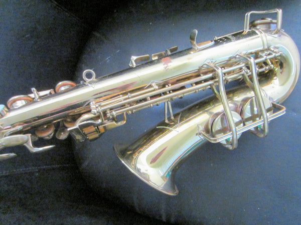 Buescher True Tone Aristocrat Elkhart Ind US Brass Saxophone