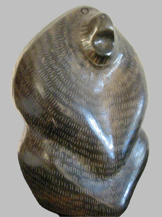 Modernist Abstract Mazatlan Ceramic Gorilla Sculpture - Designer Unique Finds 