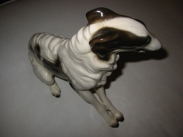 Cuernavaca Ceramic Seated Dog Hand Crafted Painted Signed By Artist - Designer Unique Finds 
 - 4