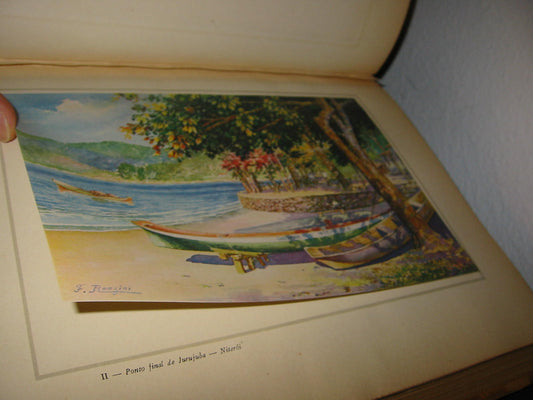 F Ranzini Rio De Janeiro Illustrated Afranio Piexoto Portuguese English Book - Designer Unique Finds 